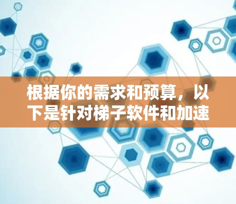 根据你的需求和预算,以下是针对梯子软件和加速器的建议 根据你的需求和预算,以下是针对梯子软件和加速器的建议