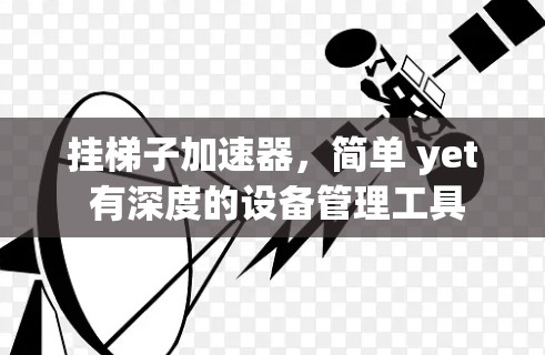 挂梯子加速器,简单 yet 有深度的设备管理工具 挂梯子加速器,简单 yet 有深度的设备管理工具