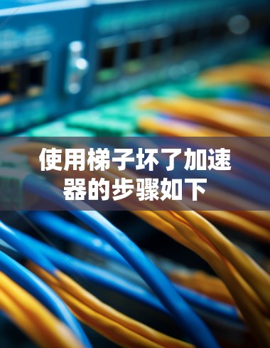 使用梯子坏了加速器的步骤如下