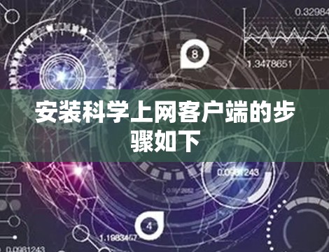 安装科学上网客户端的步骤如下 安装科学上网客户端的步骤如下